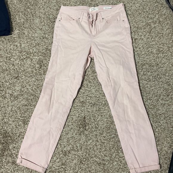 Jessica Simpson pink crop jegging - Picture 3 of 6